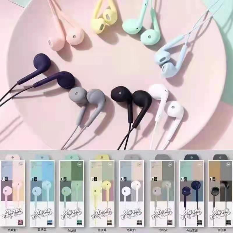广东索歌品牌U19-1手机耳机入耳式耳麦MP3耳塞有线耳机小耳机时尚创意精品