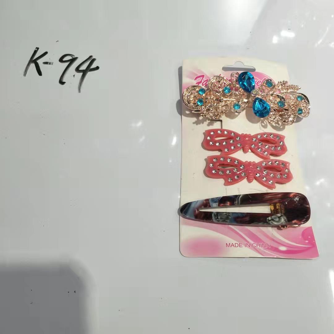 合金发夹.亚克力水滴发夹.BB夹组合套装