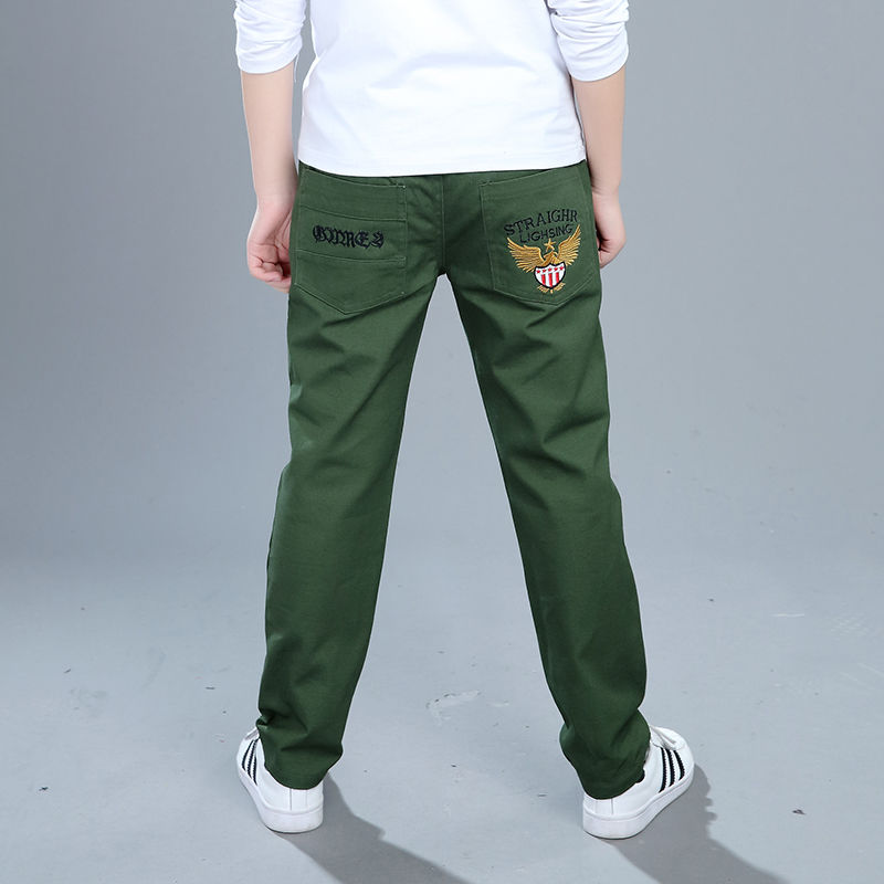 儿童5加绒纯棉7春秋8男童9休闲10运动裤子11小孩13岁男孩宝宝长裤详情图2