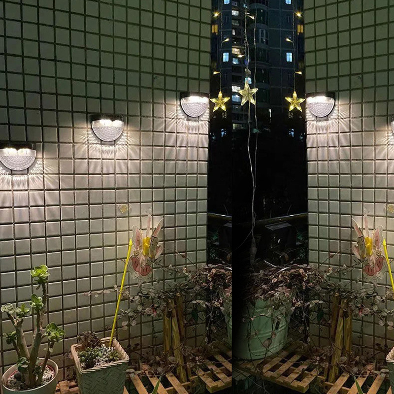 Solar wall lamp semi-circular lamp Application Scenario