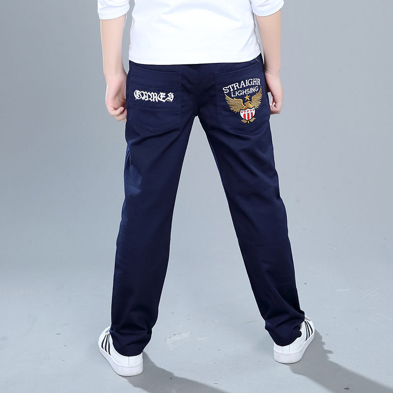 儿童5加绒纯棉7春秋8男童9休闲10运动裤子11小孩13岁男孩宝宝长裤详情图3