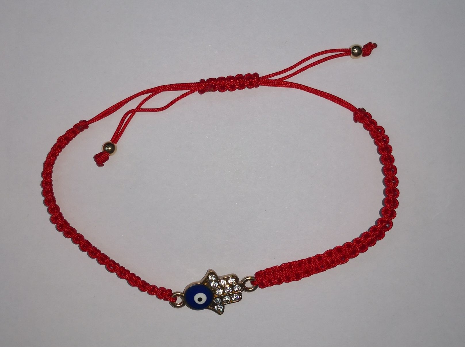 中国结手链，眼睛手链