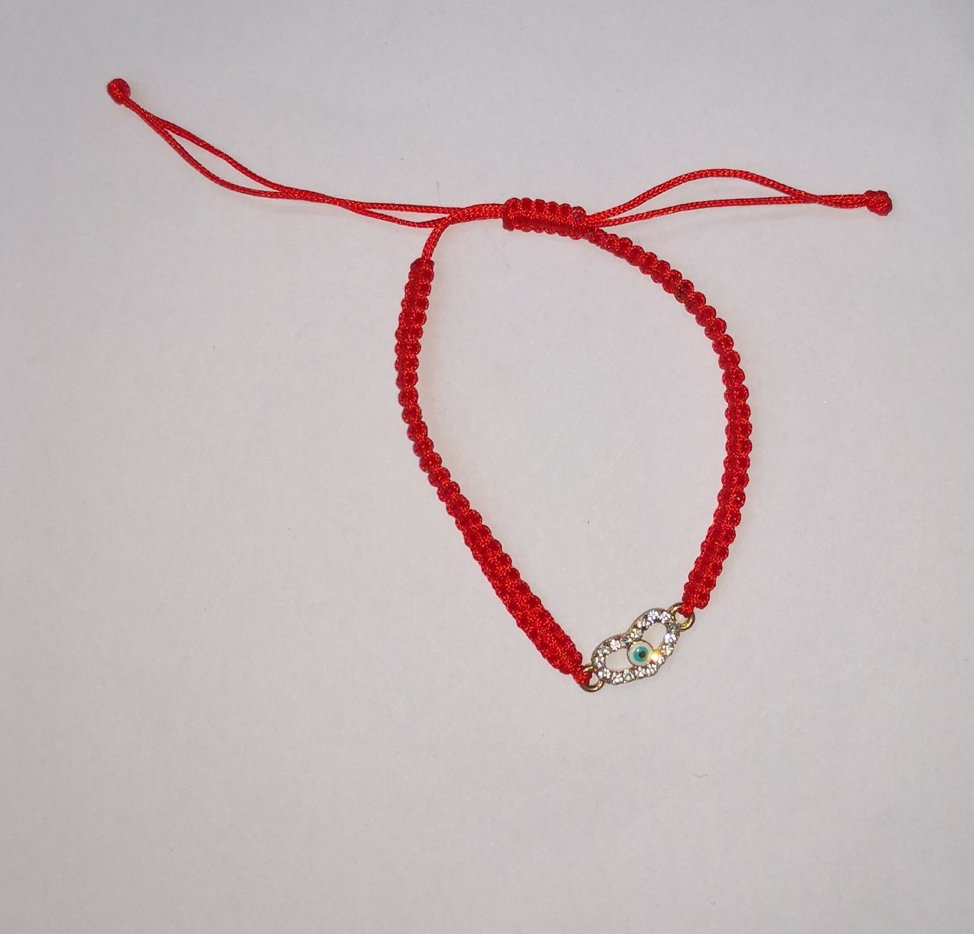 中国结手链，眼睛手链，合金编织手链