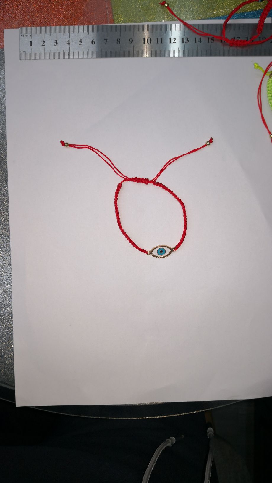 中国结手链，眼睛手链，合金编织手链详情图1