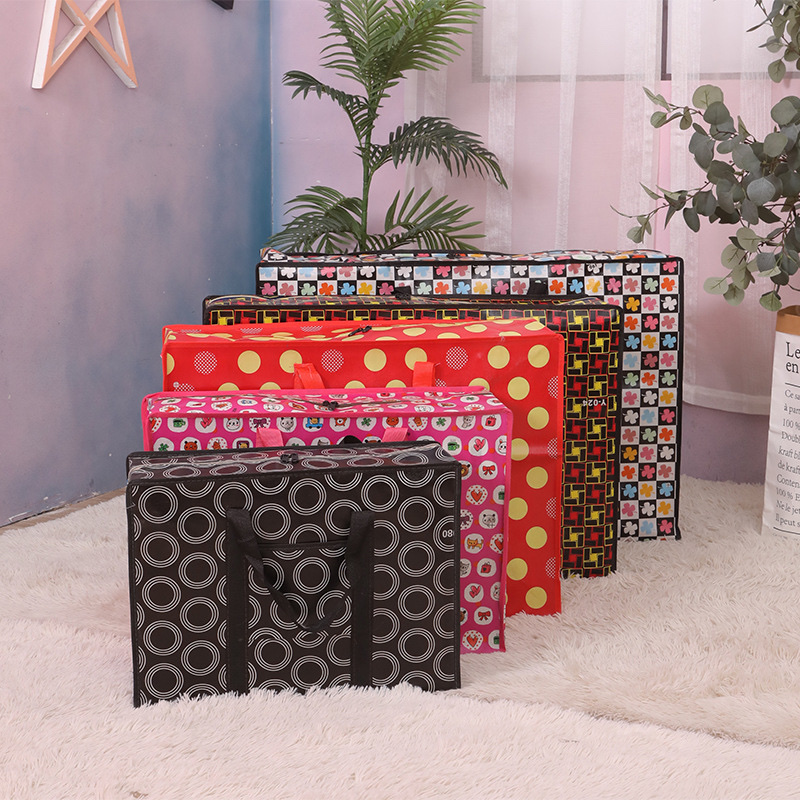 搬家行李袋 加厚无纺布搬家袋 棉被收纳袋防泼水行李袋
手提打包袋
详情图2