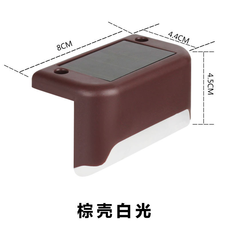 Wholesale solar outdoor decorative fence lights, railing lights, staircase lights, waterproof LED step lights and garden lights from the manufacturer Application Scenario