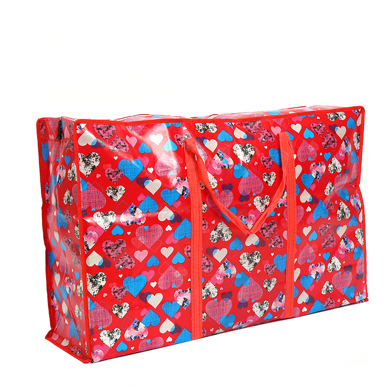 彩色覆膜无纺布袋产品图