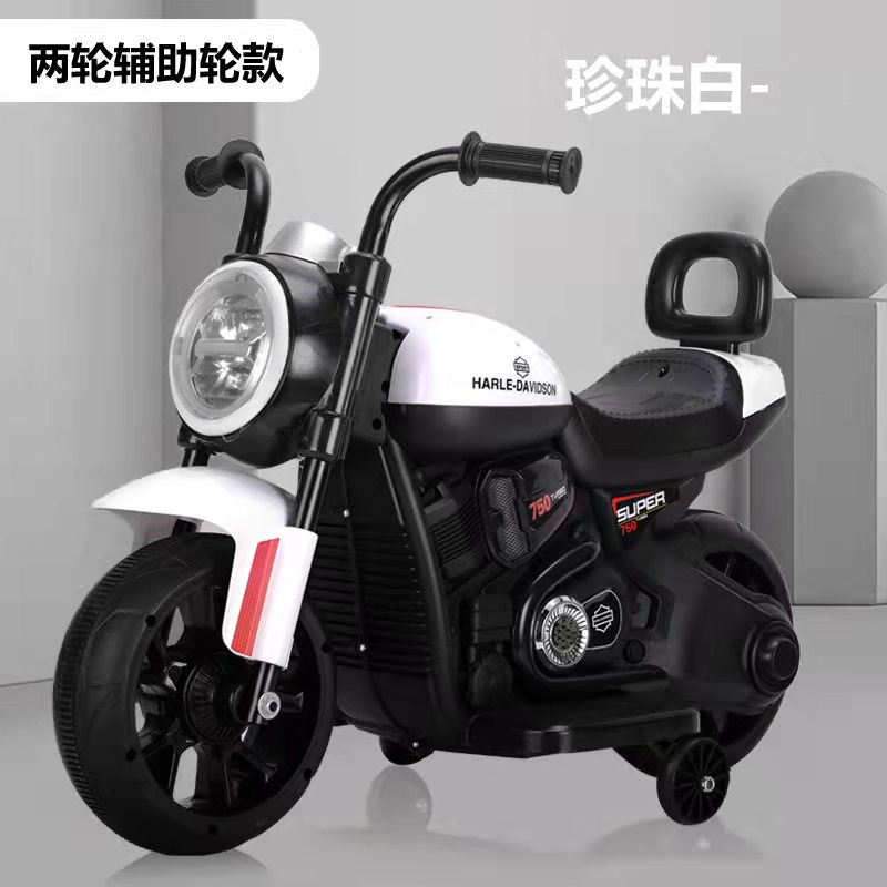 Children's motorcycle features: Early education function, music, story, English, standard 6v4 battery, single battery, single drive, MP3,USB,LED light Item Picture