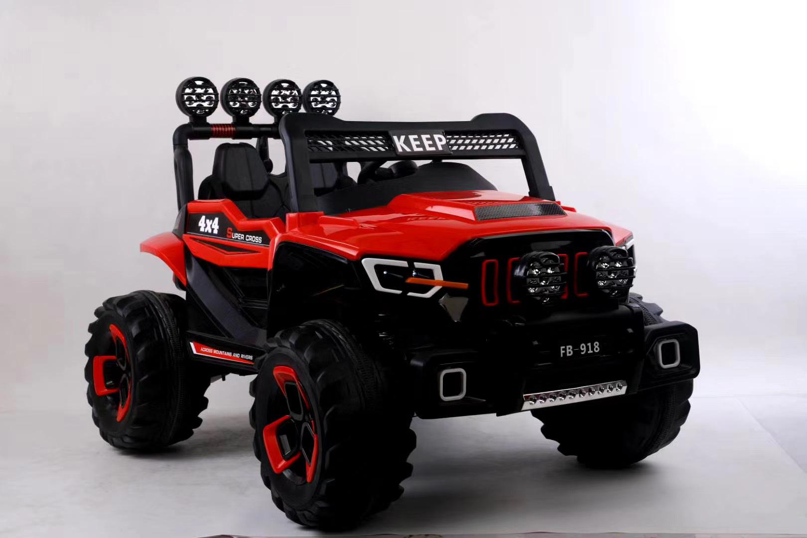 双座吉普儿童电动车产品图