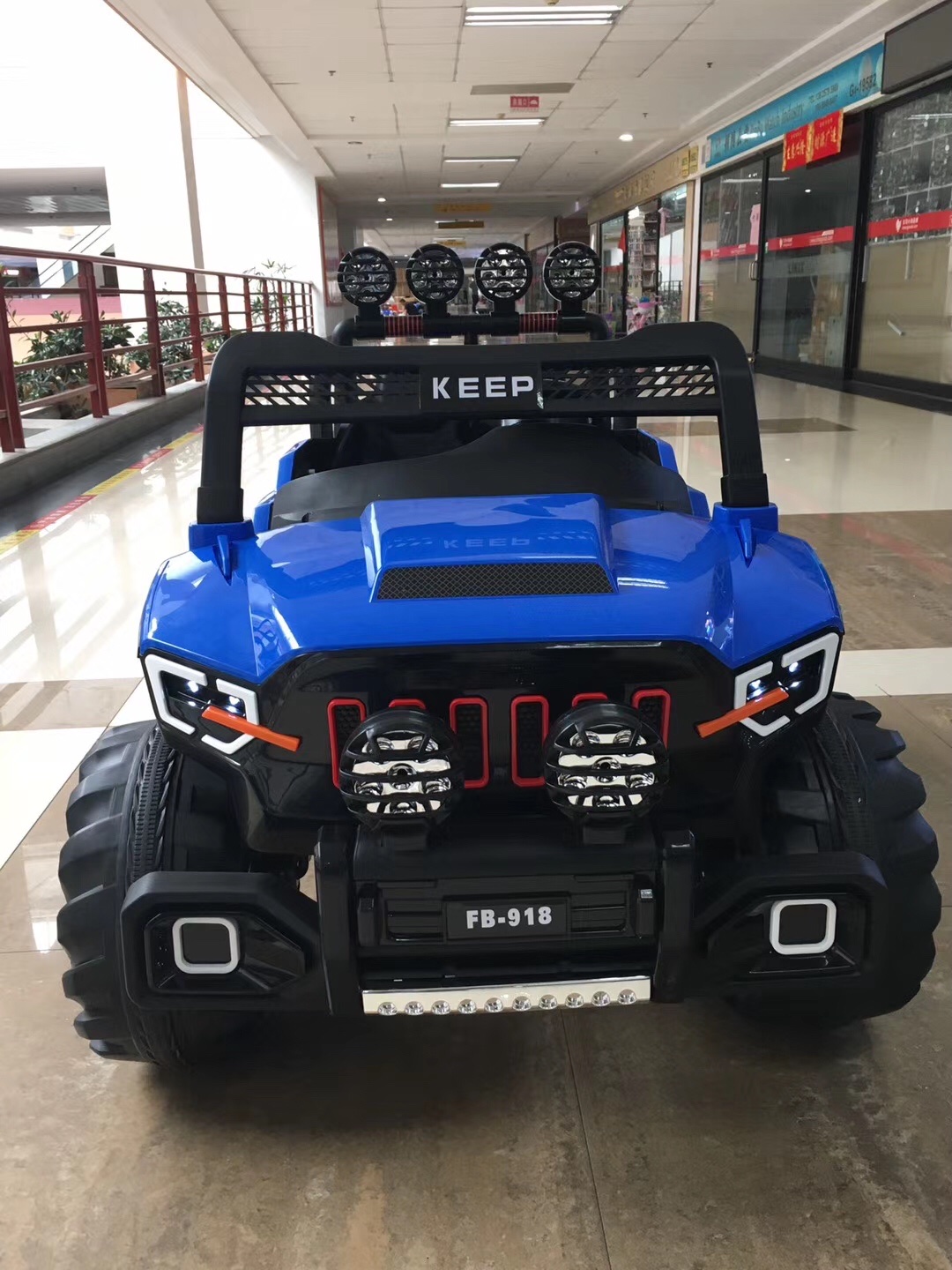 双座吉普儿童电动车详情图5