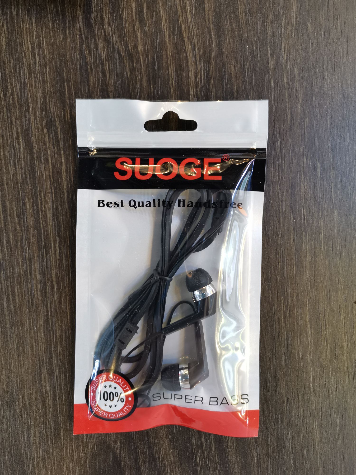 Guangdong Suoge brand Q8 mobile phone headphones, in-ear headsets, MP3 earbuds, wired headphones, small headphones, fashionable and creative products