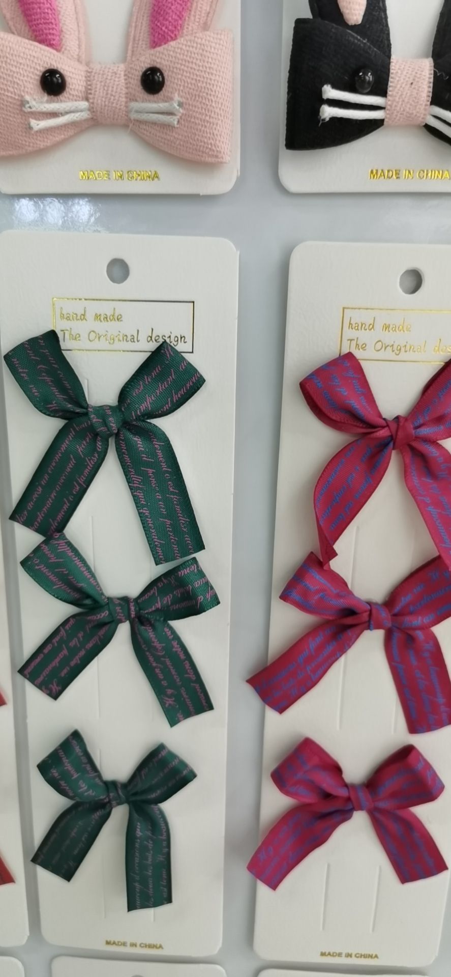 动物头辅料/蝴蝶结/毛绒苹果/辅料点珠/毛毡产品图