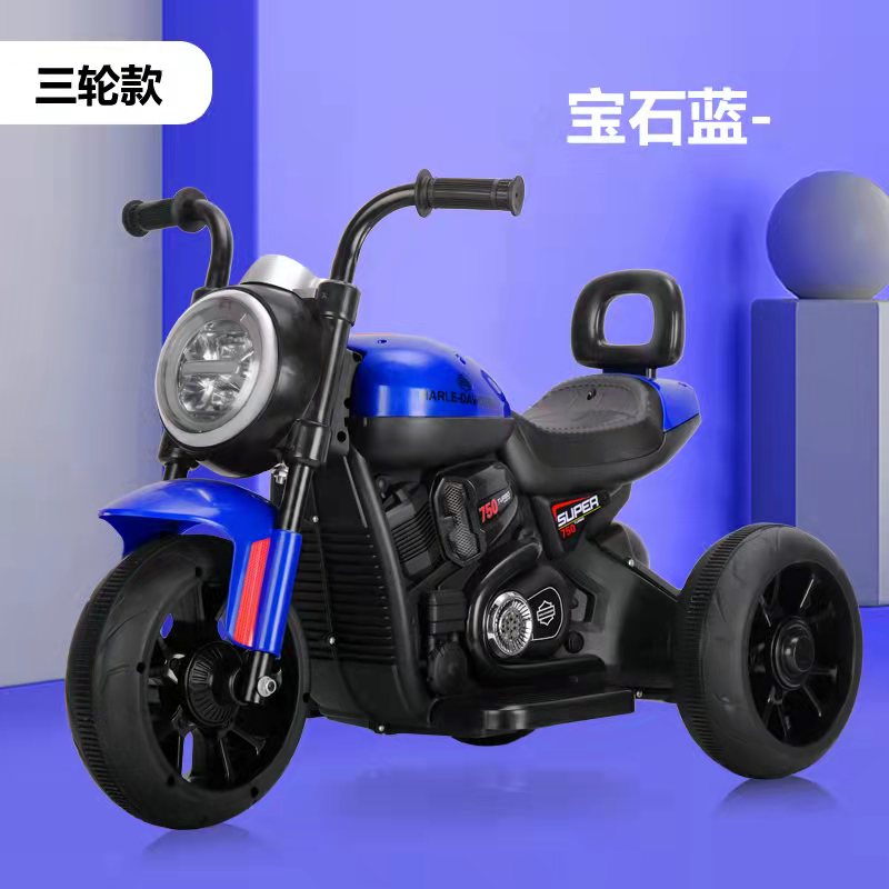 Children's motorcycle features: Early education function, music, story, English, standard 6v4 battery, single battery, single drive, MP3,USB,LED light Application Scenario