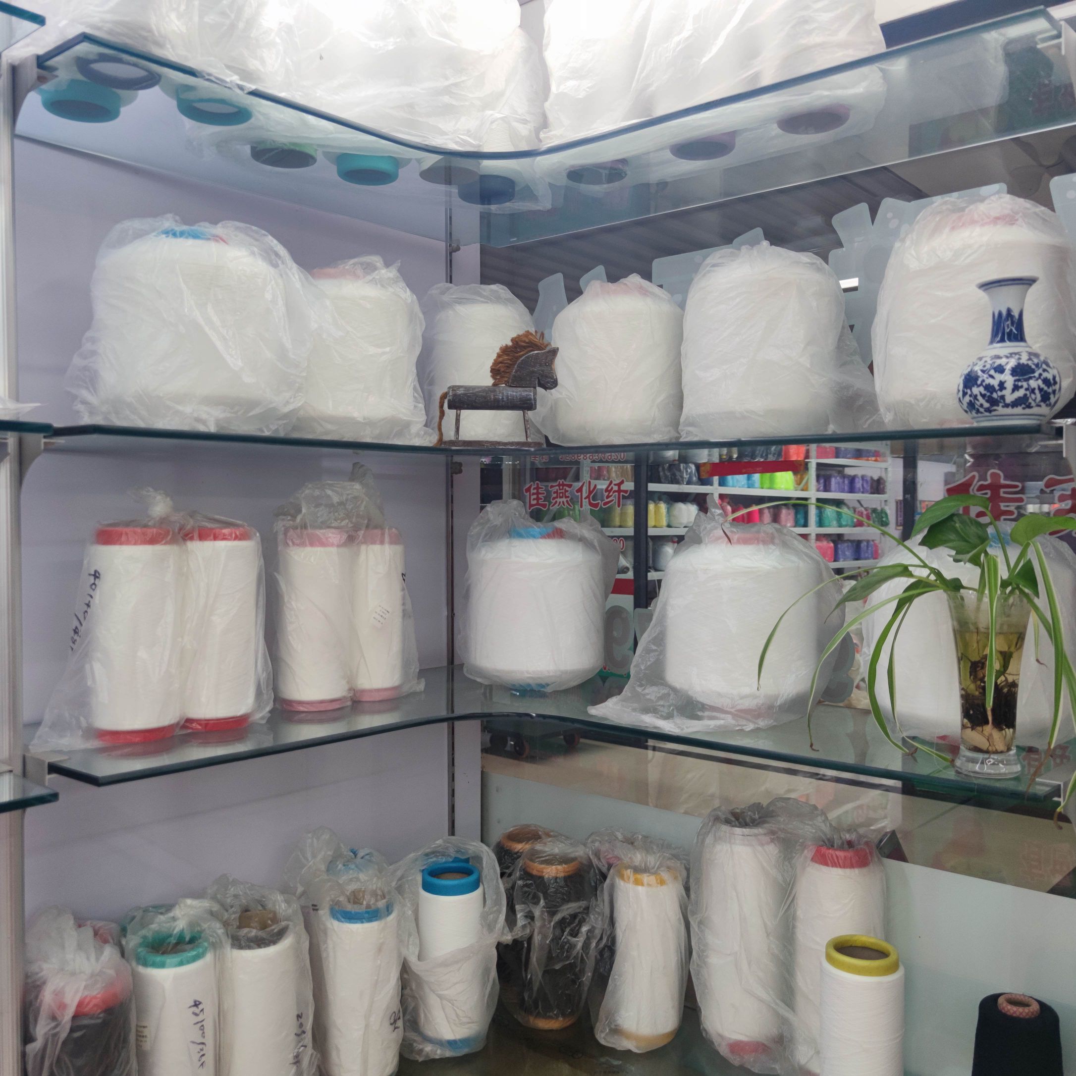 40D/70/140D industrial weaving raw material, white spandex filament, high-elasticity spandex filament Specification image