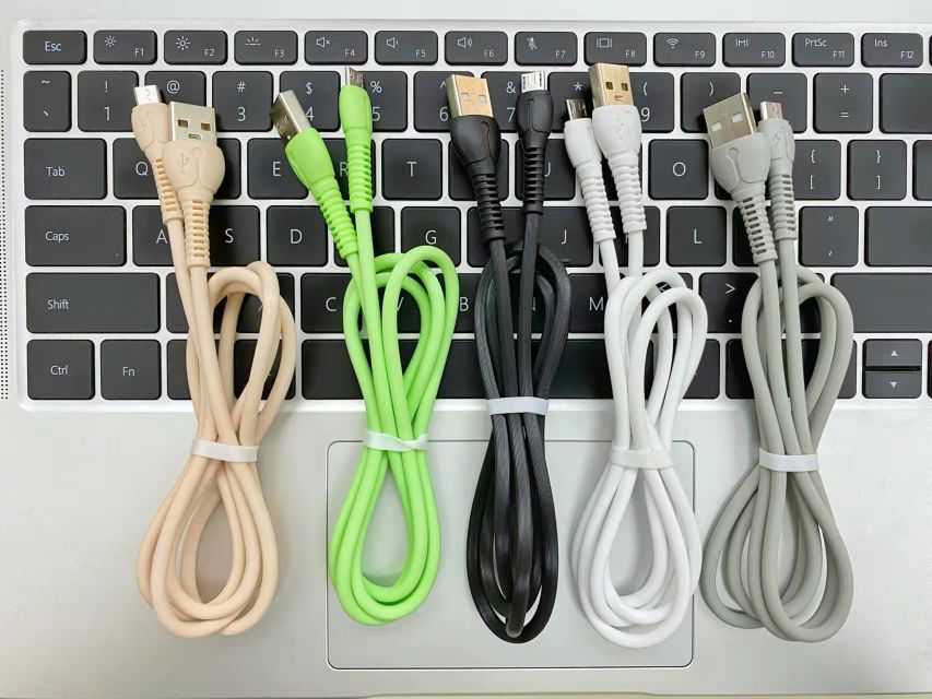 Guangdong Suoge Electronics' mobile phone data cable is suitable for Android type-c and Apple flash charging data cables Item Picture