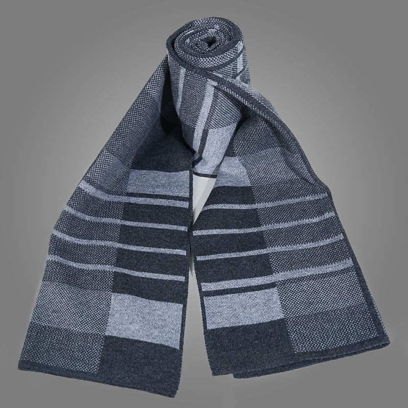Pañuelos para hombre moda otoño invierno minimalista details Picture