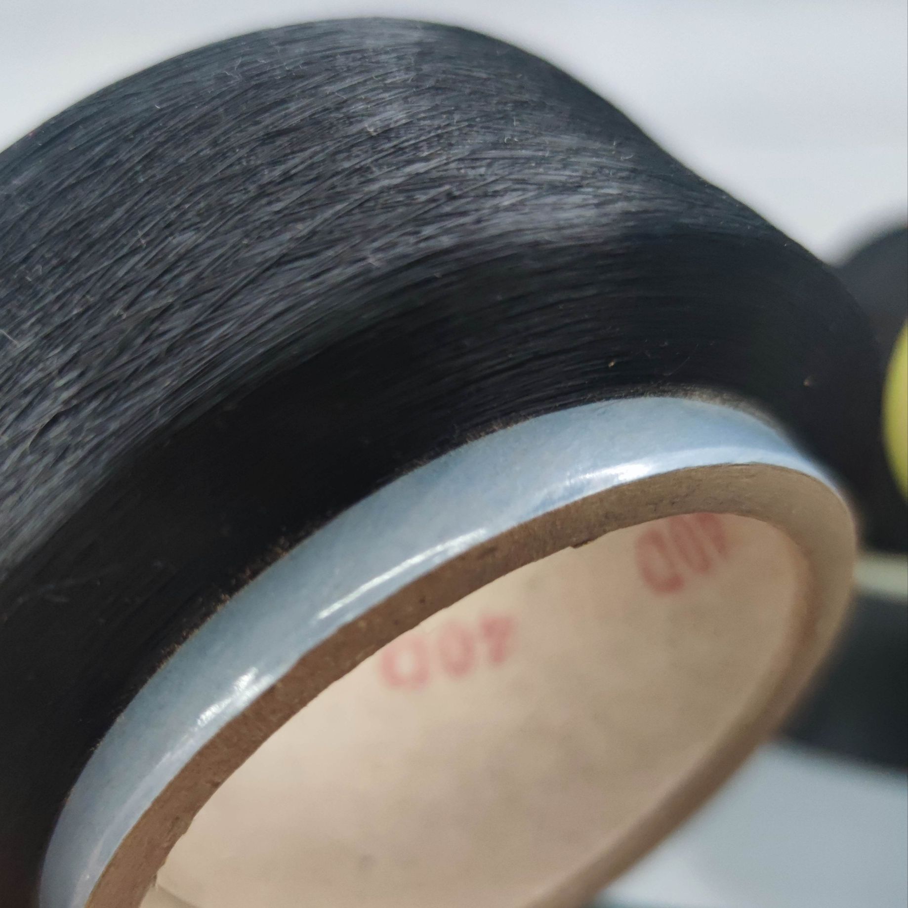 20D, 40D, 140D industrial weaving raw materials: black and white spandex filament, high-elasticity spandex filament details Picture