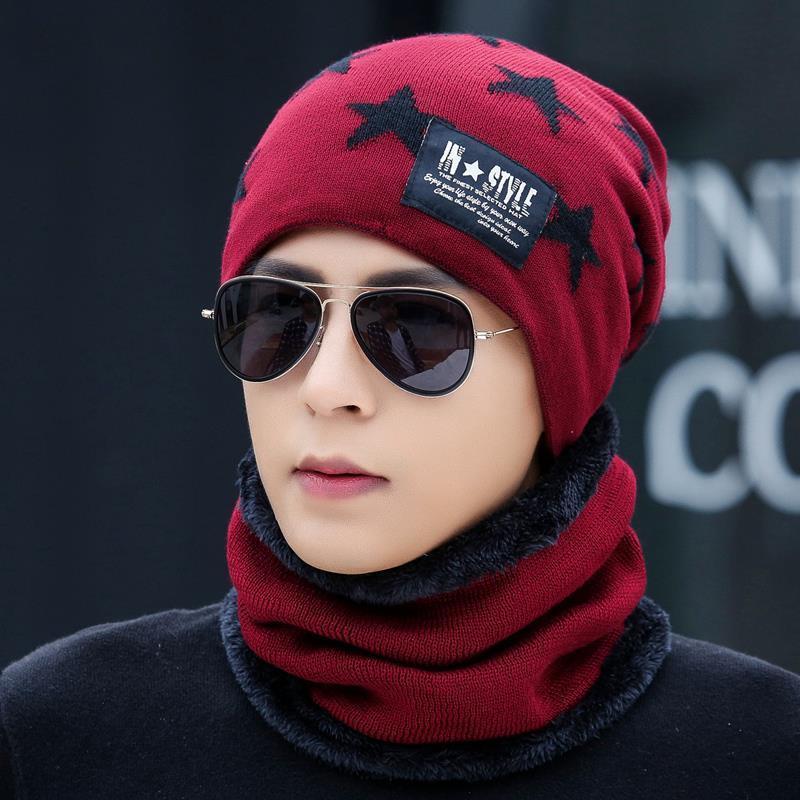 毛线帽白底实物图