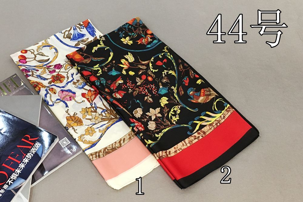 新款90方巾仿真丝披巾大方巾