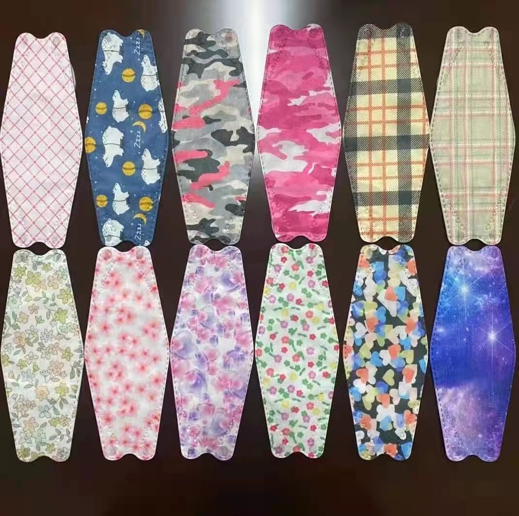 Plain and clean Spunlace fabric mask 41 Specification image