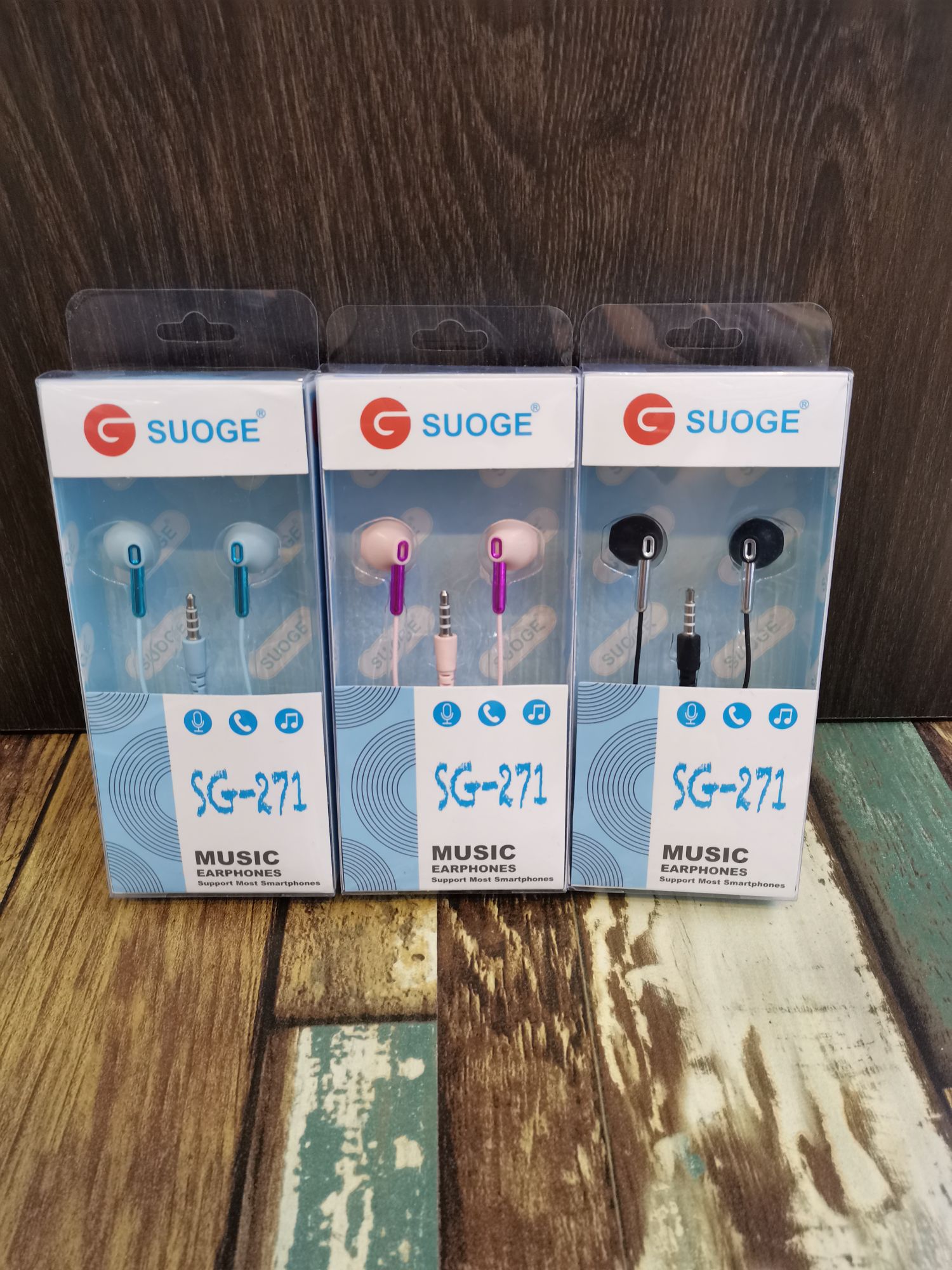 Sogo electronic headphones, mobile phone headphones, in-ear headsets, MP3 earbuds, wired headphones, small headphones, fashionable and creative products Application Scenario