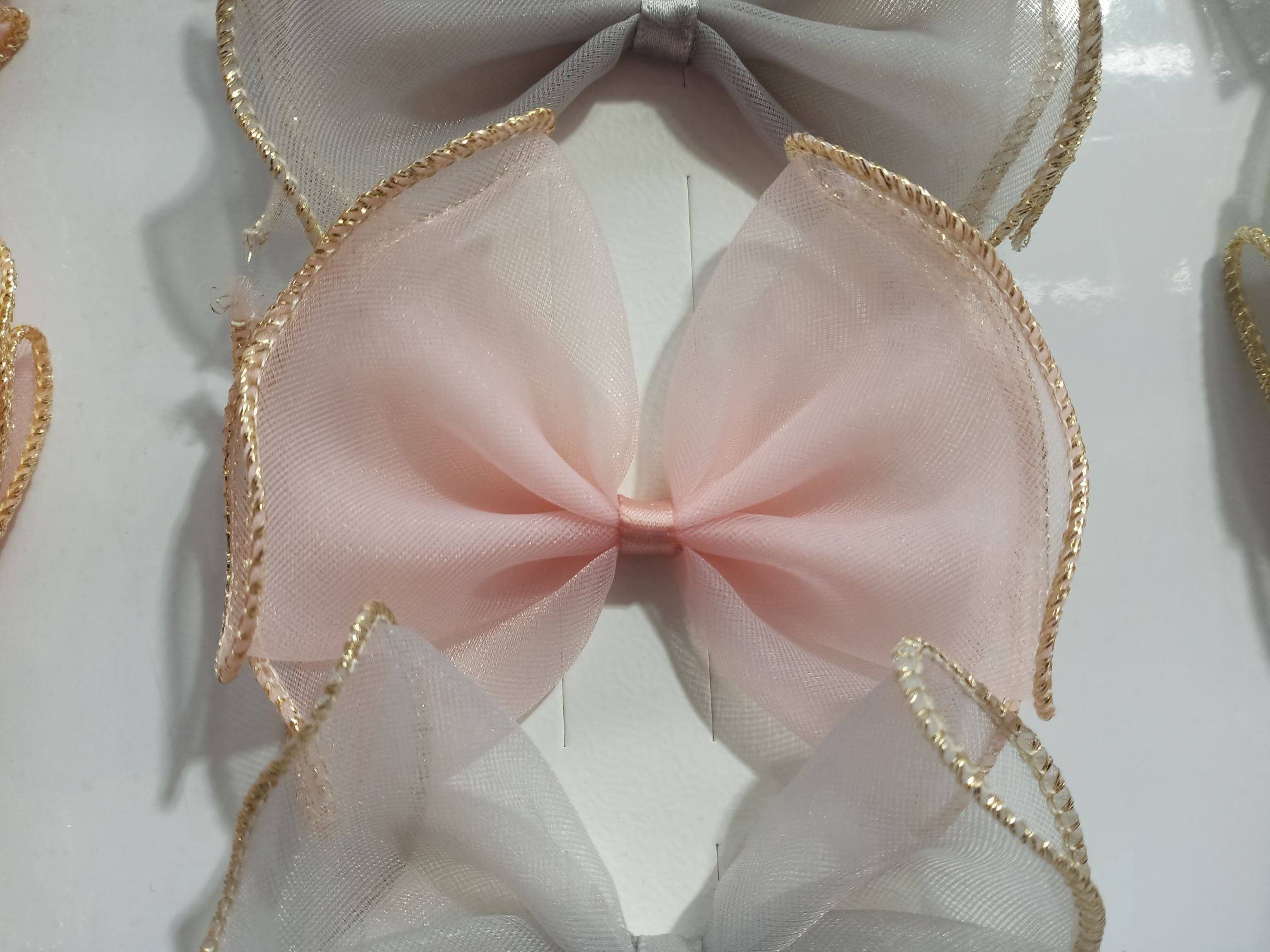 Small Korean Webbing Bow Tie full figure