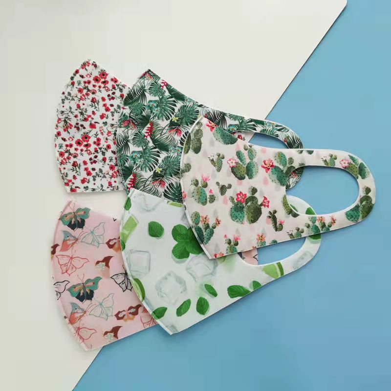 Plain and clean Spunlace fabric mask 26 details Picture