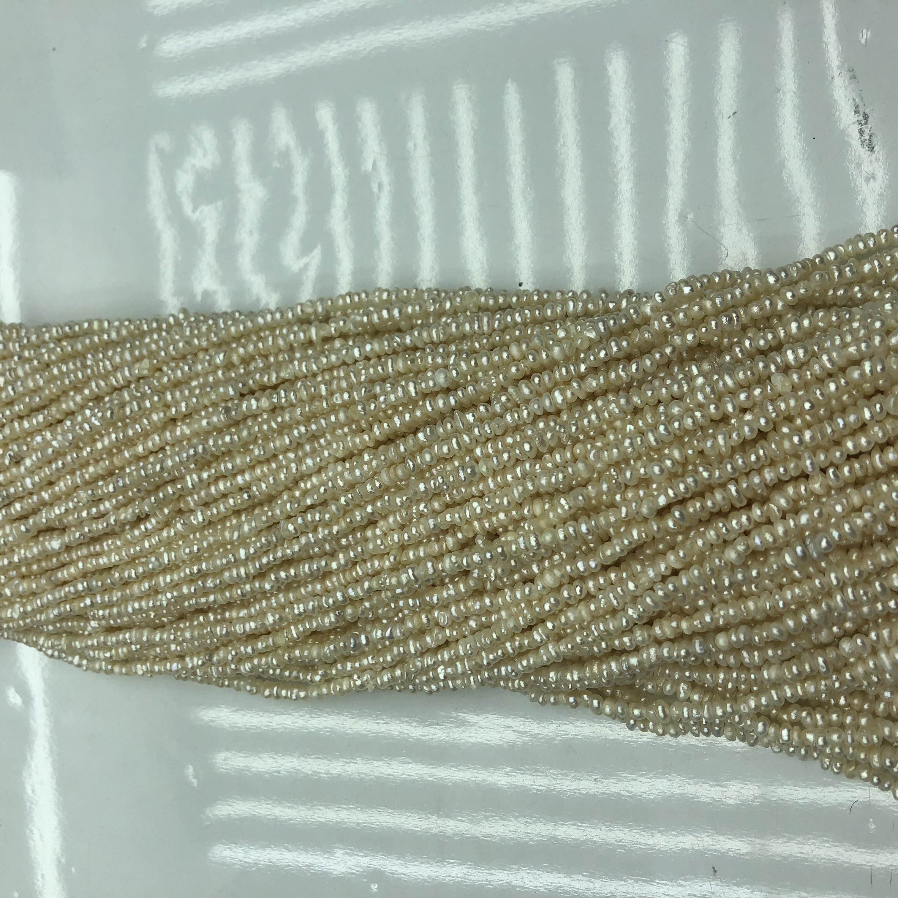 天然扁珠项链产品图