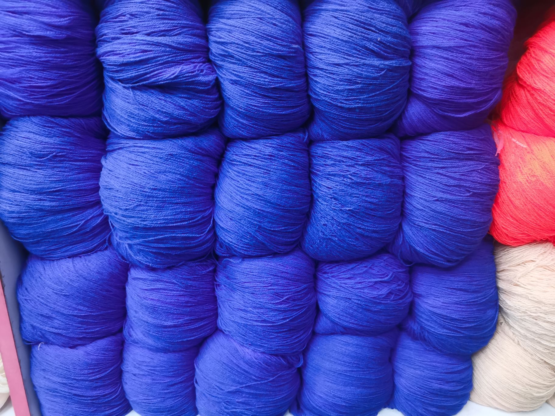 Wool yarn details Picture