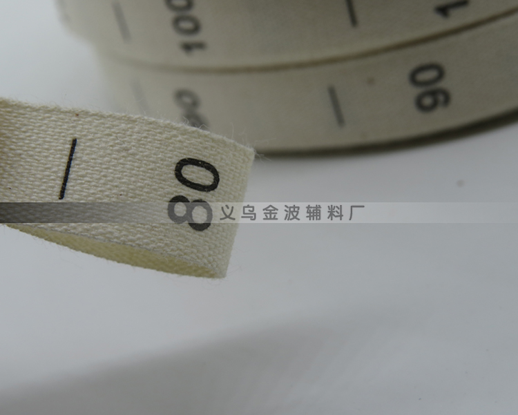 现货本白棉带尺码标 童装号码 大小码标 数字尺码标 均码 可定制详情图11