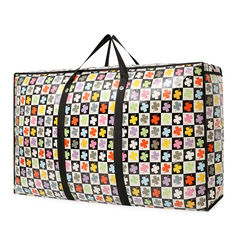 搬家编织袋加厚防尘 pp覆膜编织袋家用无纺布
棉被收纳袋厂家批发