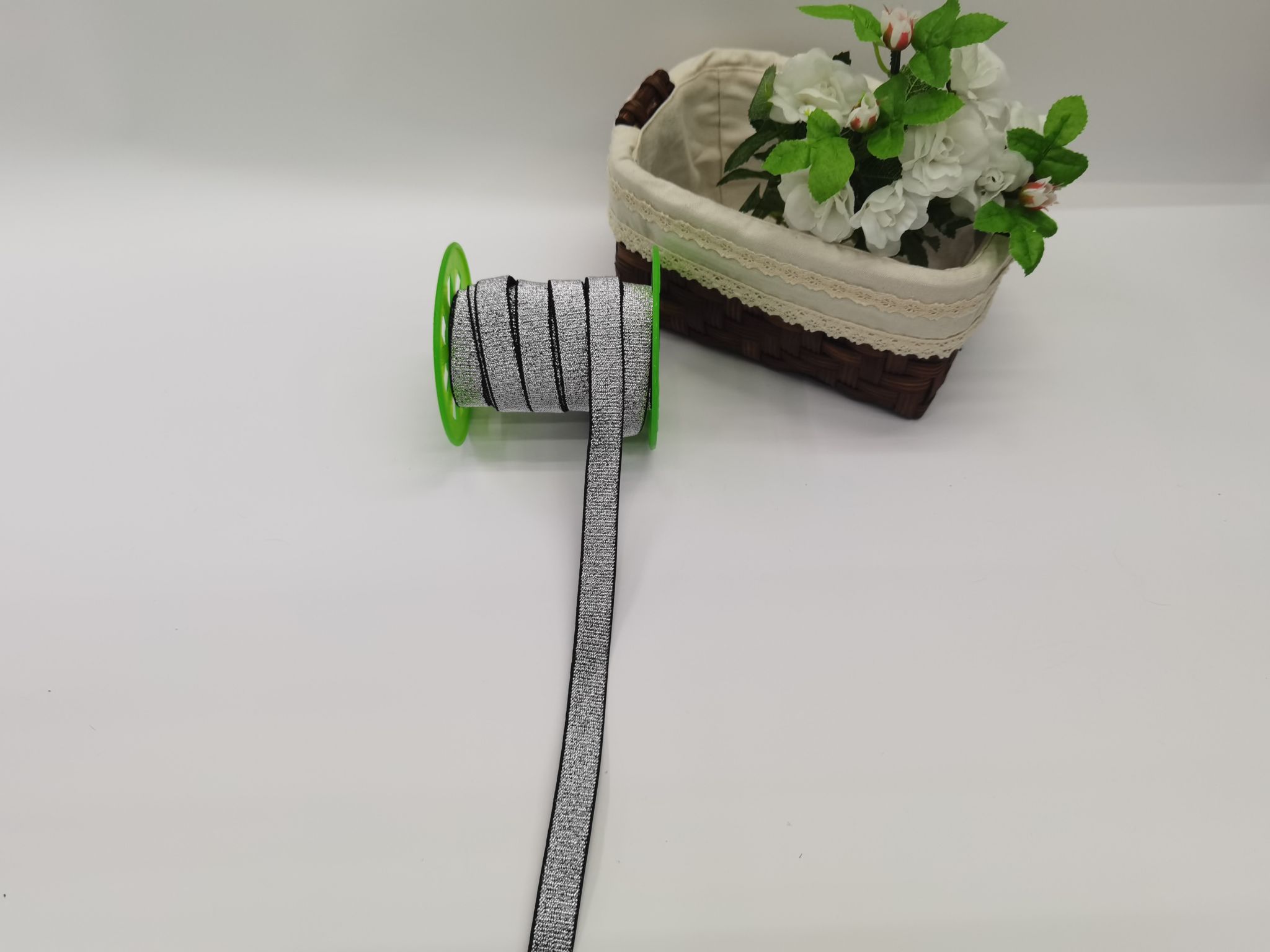 厂家直销 量大从优 银丝松紧