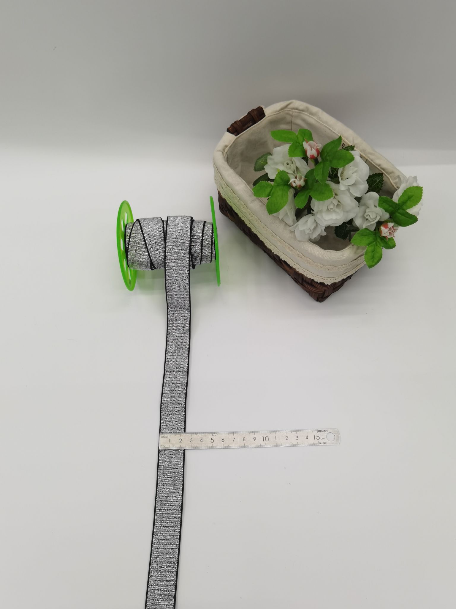 厂家直销 量大从优 银丝松紧