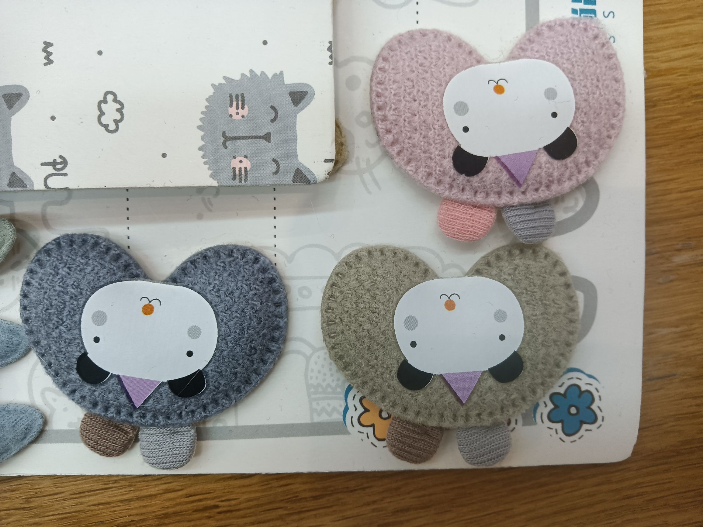 A bear's head with a heat transfer of a bear