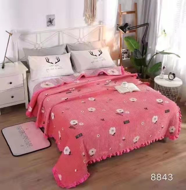 厂家直销批发水晶绒四件套图