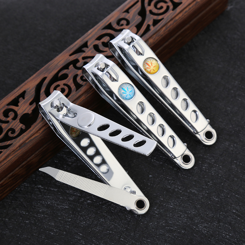 批发正品强人618T大号平口指甲剪 多功能指甲钳 不锈钢美甲刀 