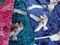 金永纺织韩国绒印花纹款竹节丝后工艺服装面料服装辅料2图