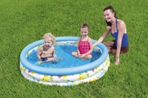 Bestway51009充气圆形婴幼儿浴棚游沙池泳池