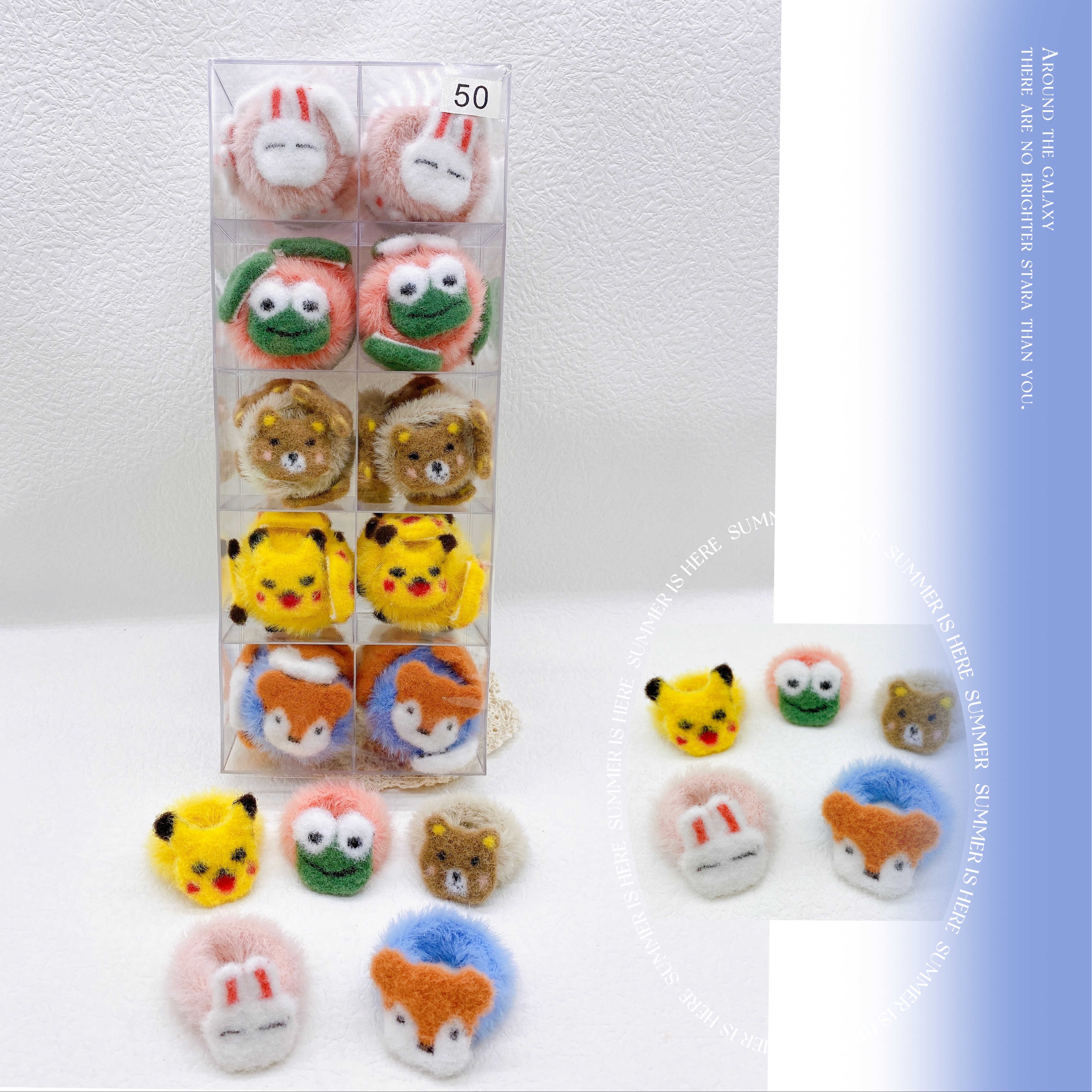 Cartoon Animal Fruit Band Specification drawing