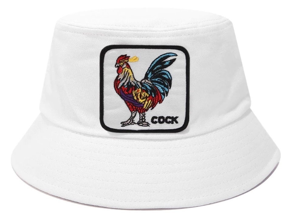 New cross-border colorful animal graffiti fisherman hats from Europe and America, men's personalized, fashionable and artistic tie-dyed basin hats, women's summer sun protection hats Application Scenario