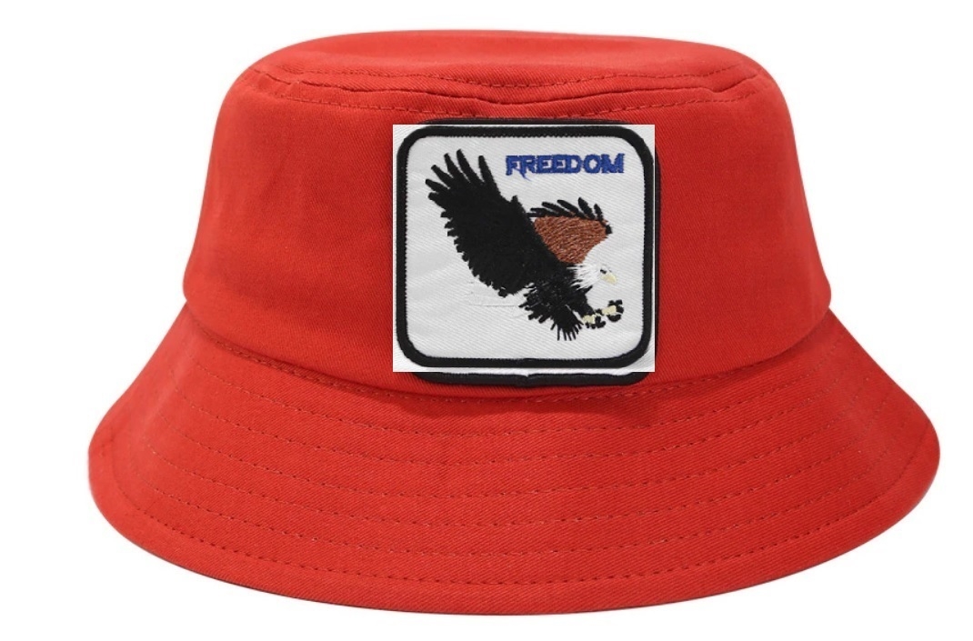 New cross-border colorful animal graffiti fisherman hats from Europe and America, men's personalized, fashionable and artistic tie-dyed basin hats, women's summer sun protection hats Specification image