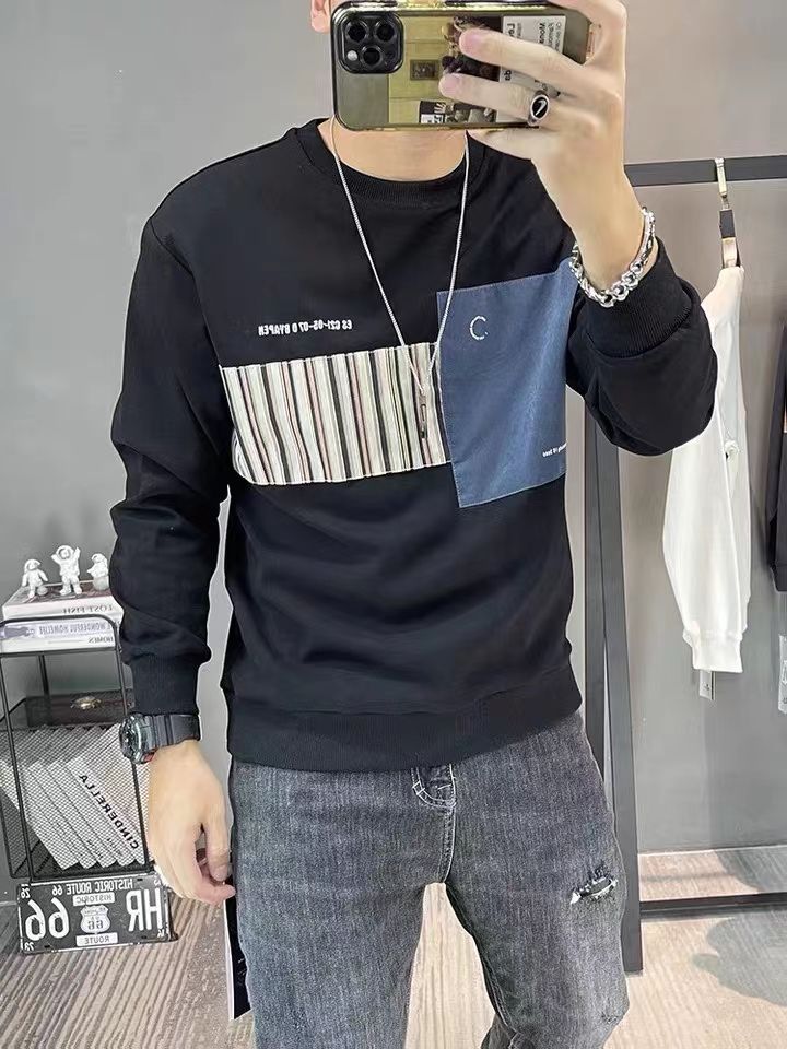 Casual hombre de alta calidad hoodies details Picture