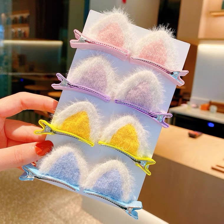 Cute Cat Ear Hair Clip details Picture
