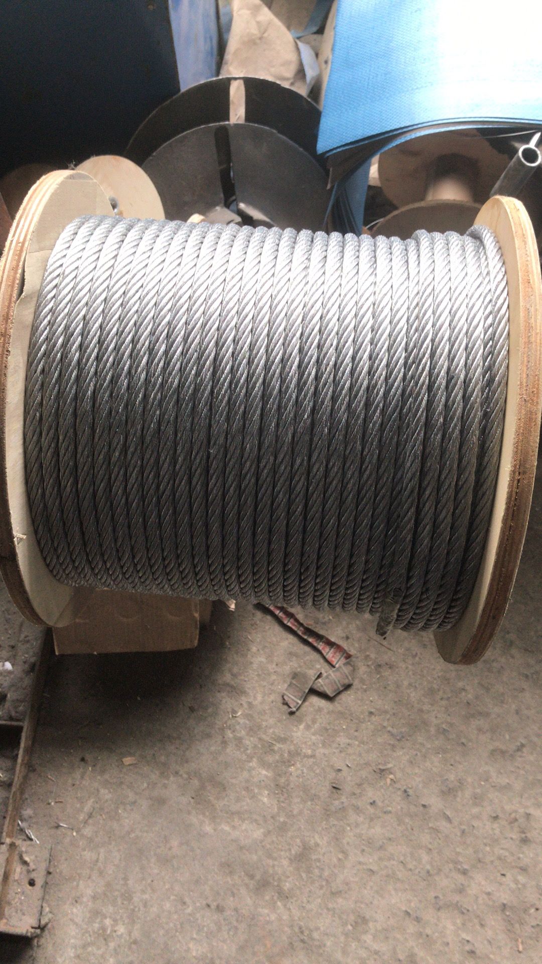 厂家直销，镀锌钢丝绳6x12-18.0mm 100米