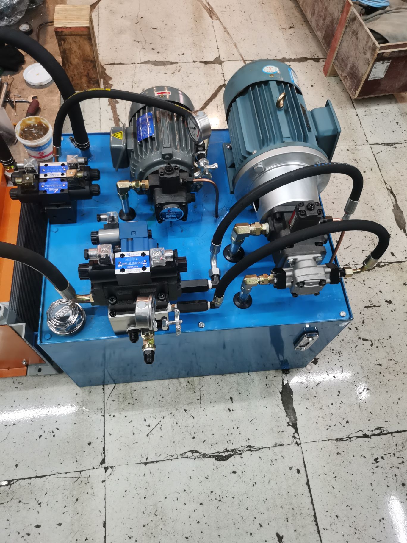 Various hydraulic configuration hydraulic stations details Picture