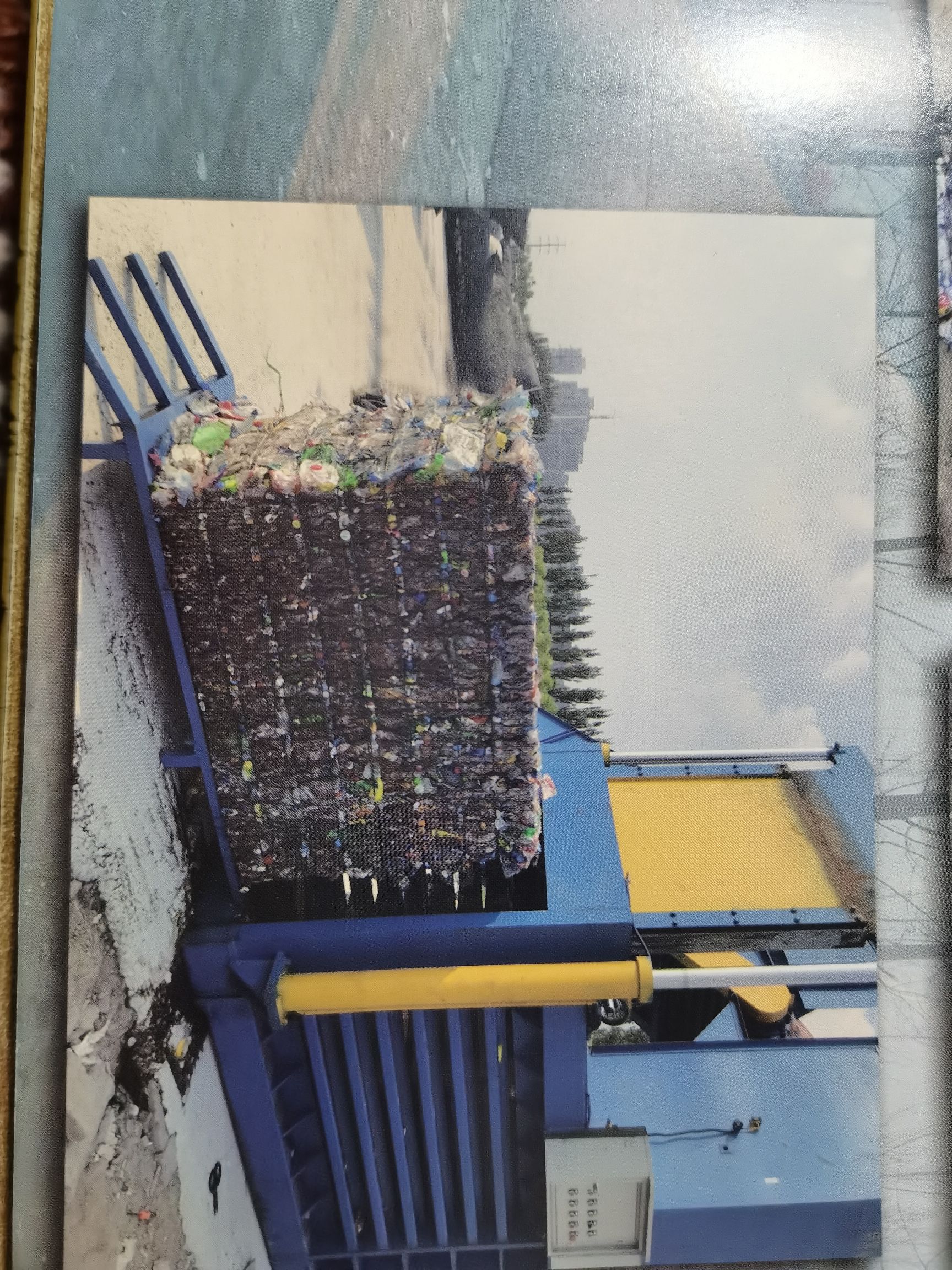 Fully automatic small waste paper baling machine Specification image