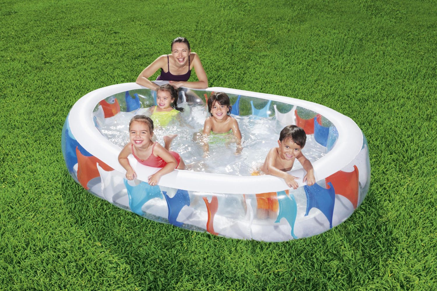 Best way54066 Oval Inflatable Pool Specification image