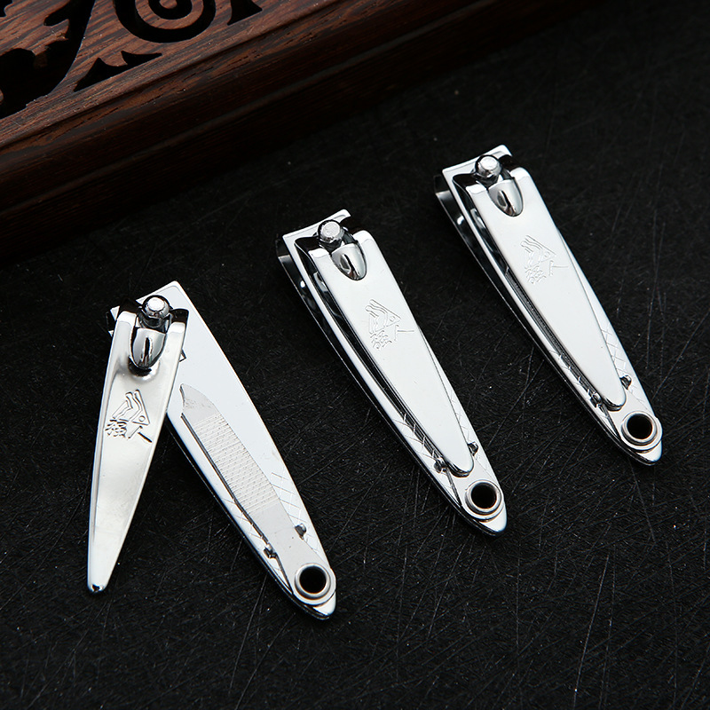 Factory direct supply of nail care tools: Strong Person Nail clippers QR602 portable flat-head nail clippers detail image 5
