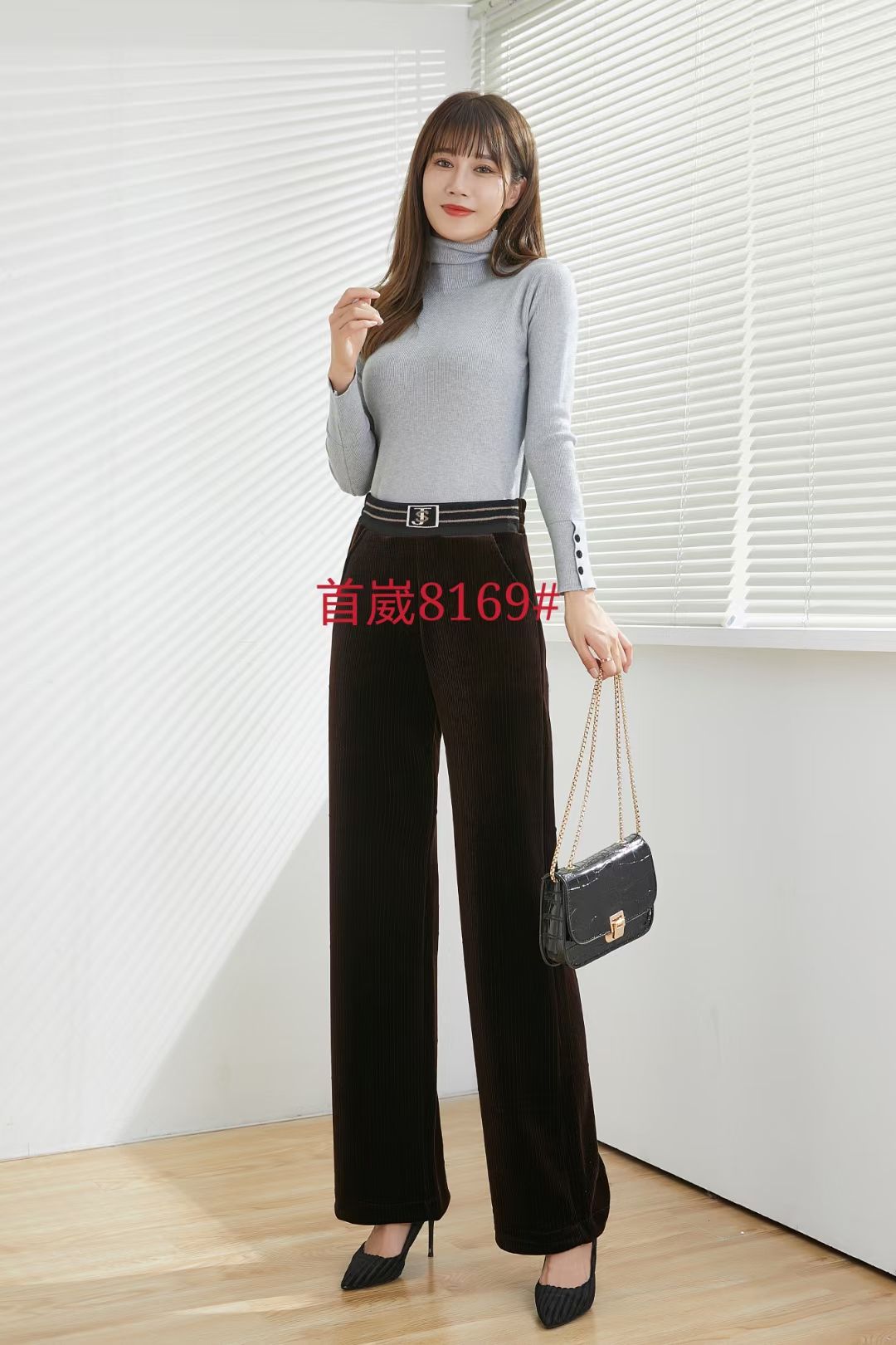 Leggings, women's trousers, Mishu velvet, Oli velvet, Chenille, big feet, small feet, 1734 details Picture