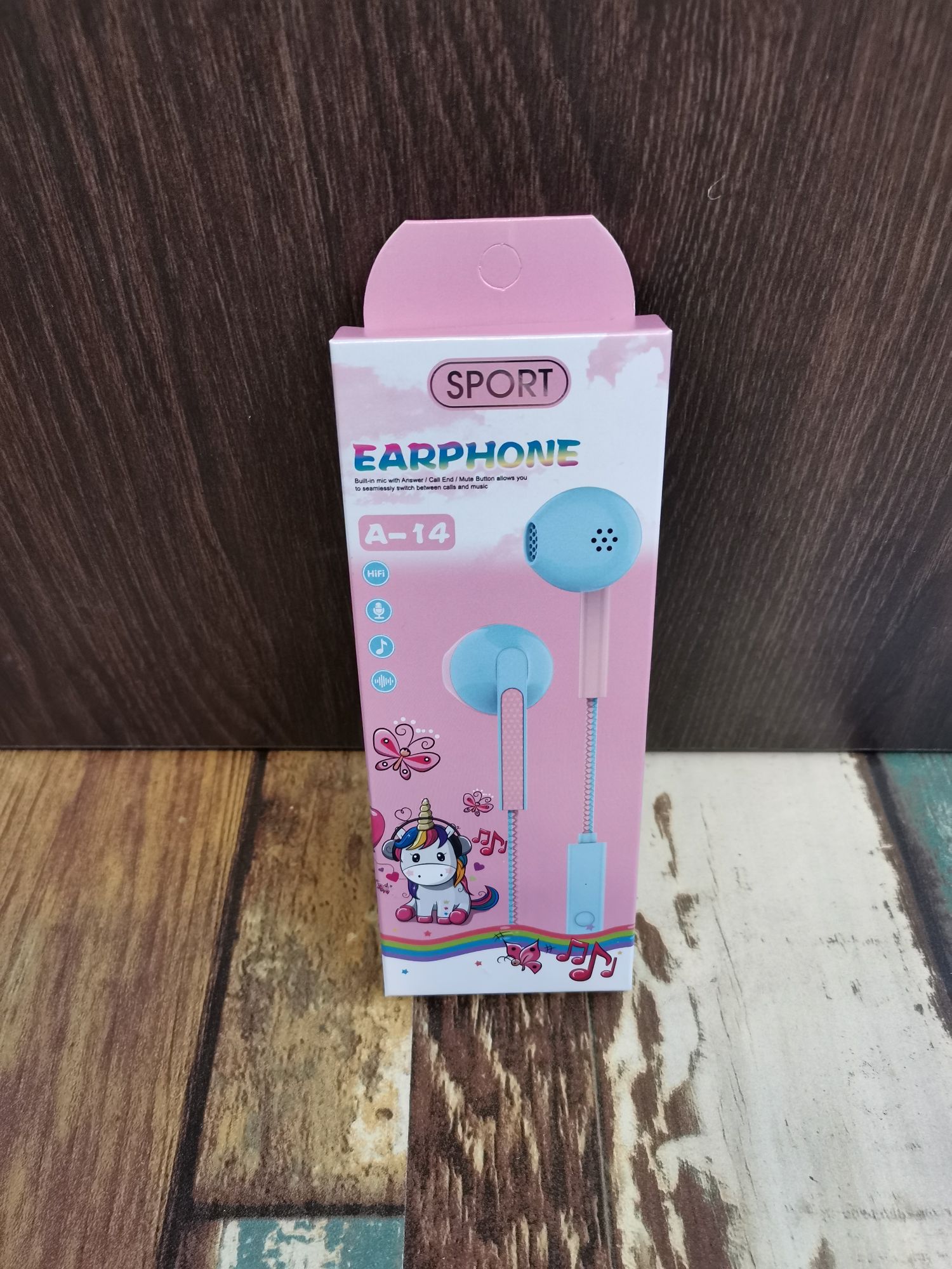 Sogo marca A-14 auriculares de teléfono móvil en el oído auriculares de audio MP3 auriculares con cable auriculares pequeños moda creativa boutique Application Scenario